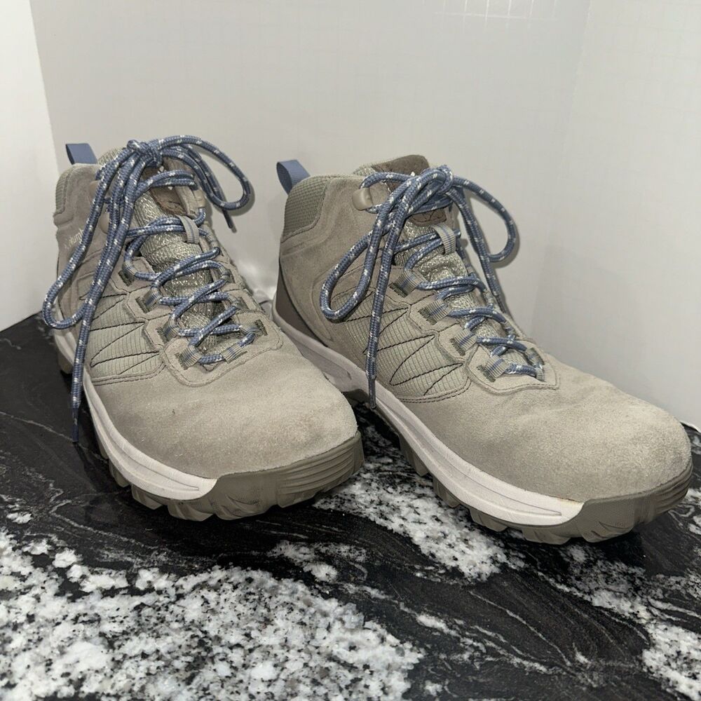 Columbia Transverse Suede Waterproof Hiking Trail Boots Women's Size 9